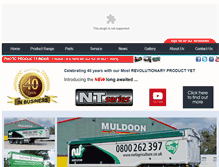 Tablet Screenshot of muldoon.com
